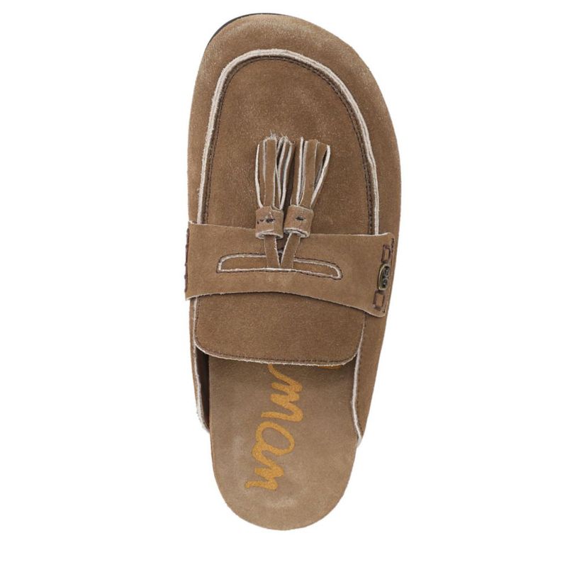 Mule Sam Edelman Astrid Terra Toffee de gamuza - Talla 9 M