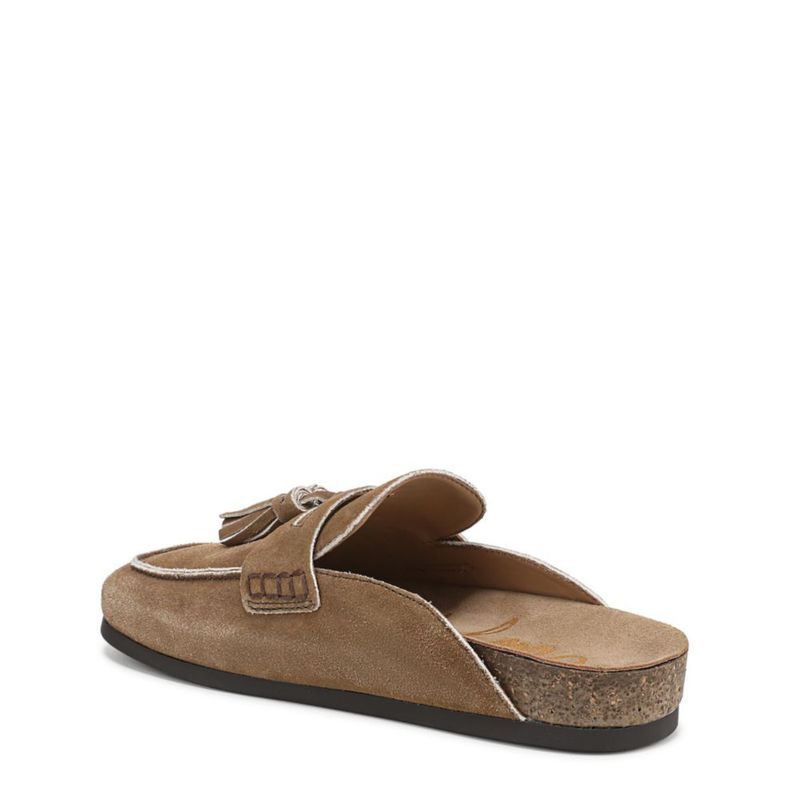 Mule Sam Edelman Astrid Terra Toffee de gamuza - Talla 9 M