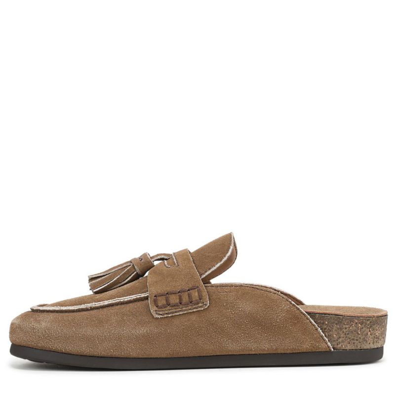 Mule Sam Edelman Astrid Terra Toffee de gamuza - Talla 9 M