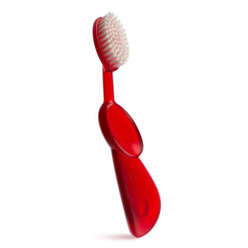 Cepillo de dientes RADIUS Original Big Brush rojo libre de BPA