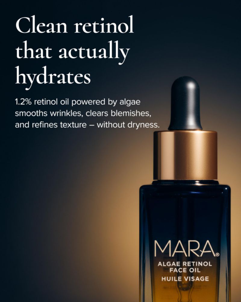 Aceite facial MARA 15 ml Tratamiento de algas y retinol