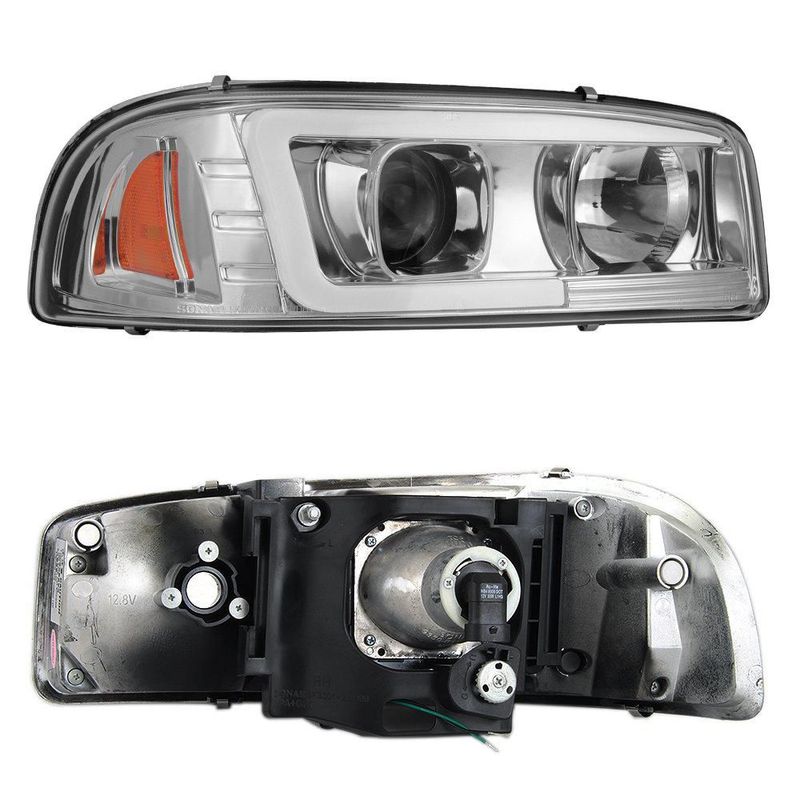 Faros delanteros AKKON para GMC Sierra 1500 2500HD 3500 y Yukon XL