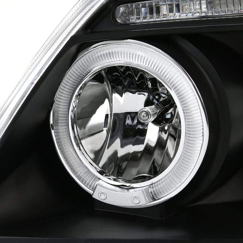 Faros LED Doble Halo Negro SPEC-D TUNING