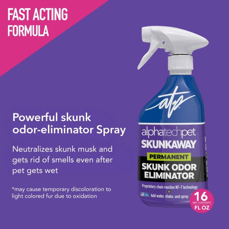 Desodorante ATP Skunk Away 500 ml para mascotas y telas