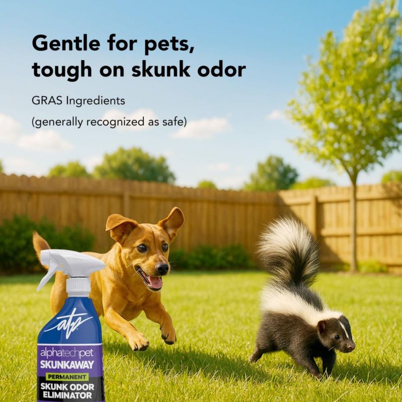 Desodorante ATP Skunk Away 500 ml para mascotas y telas