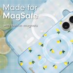 Funda Sonix para iPhone 17 MagSafe – Limón y Cuadros