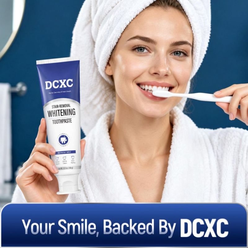 Pasta dental DCXC 100 g Blanqueadora sin SLS y con menta