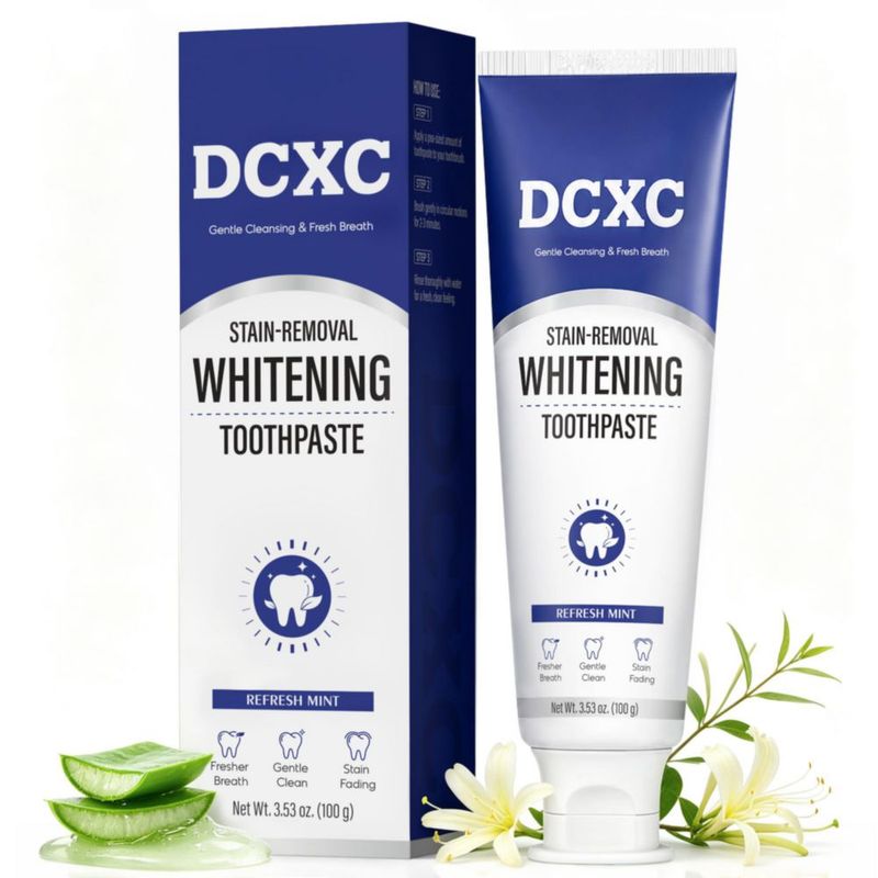 Pasta dental DCXC 100 g Blanqueadora sin SLS y con menta