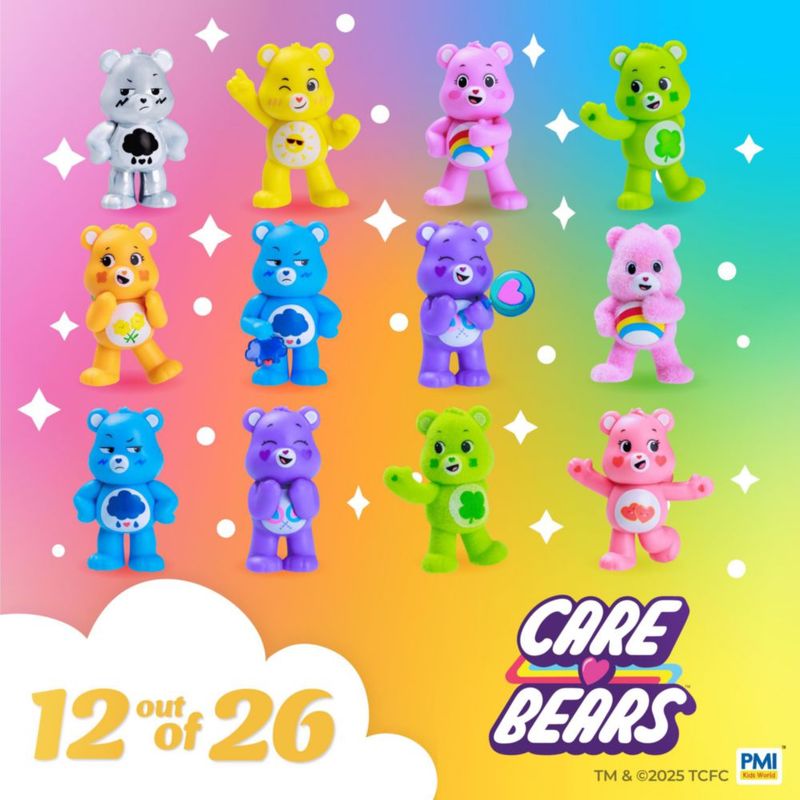 Figuras mini coleccionables P.M.I. Care Bears paquete de 12