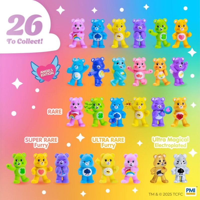 Figuras mini coleccionables P.M.I. Care Bears paquete de 12