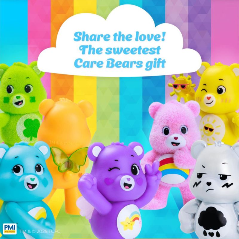 Figuras mini coleccionables P.M.I. Care Bears paquete de 12