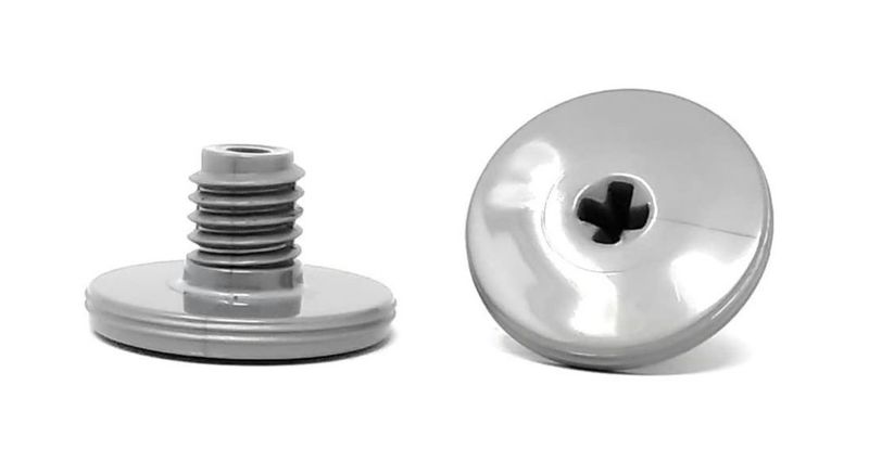 Tornillos Polaris Quattro P40 plateado (2 unidades) R0838800
