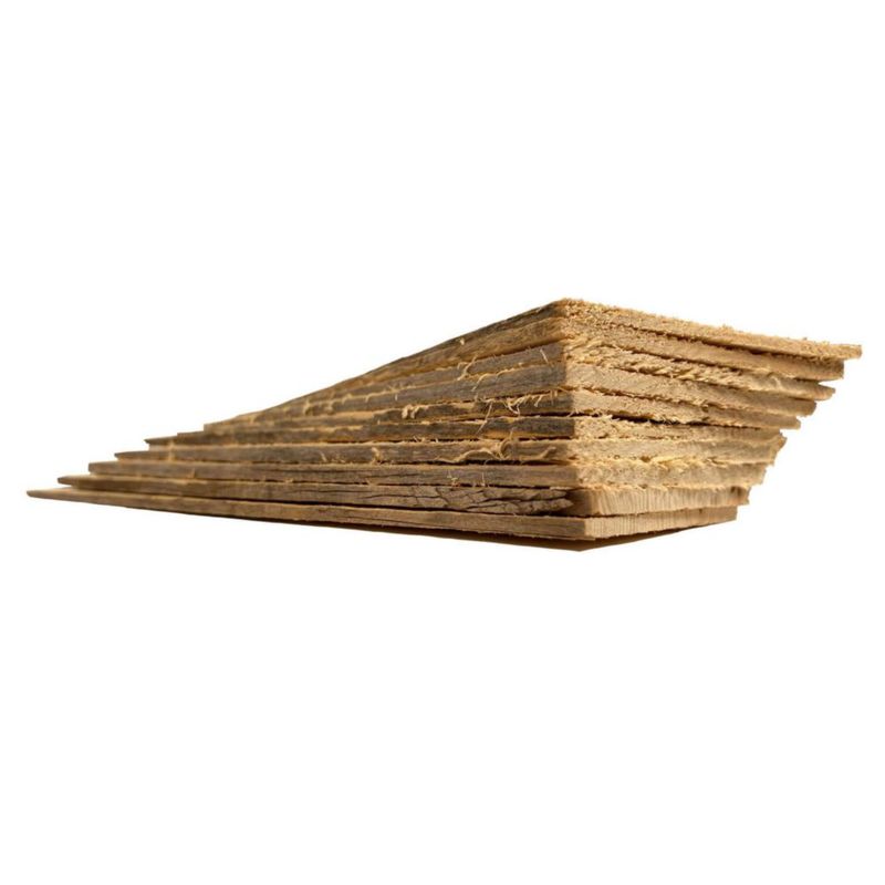 Madera artesanal BARNWOODUSA 30 × 8 × 03 cm paquete de 10 sin tratar