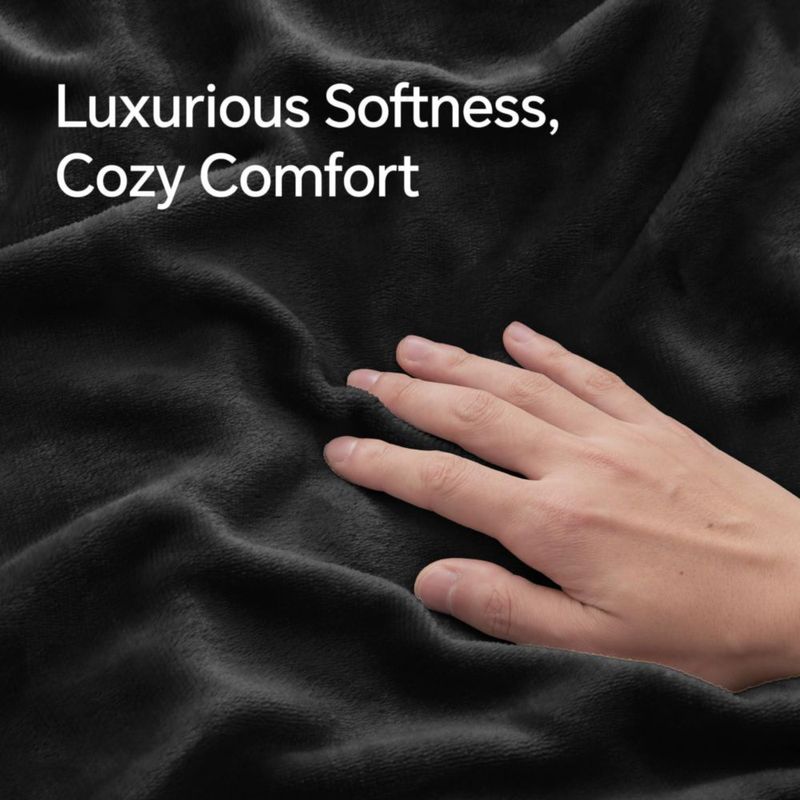 Funda de almohada BEDELITE Queen 51x76 cm negro – Pack de 2