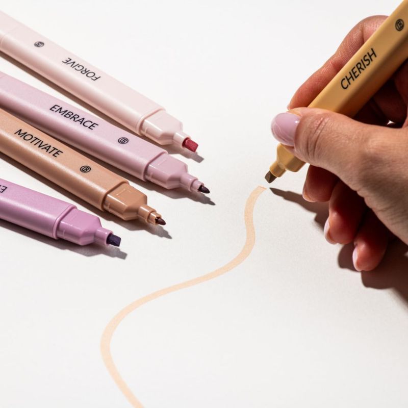 Marcador DIVERSEBEE colores surtidos sin sangrado