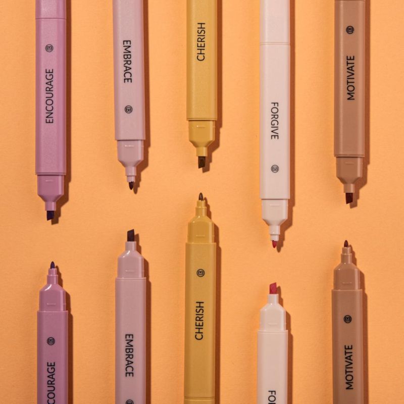 Marcador DIVERSEBEE colores surtidos sin sangrado