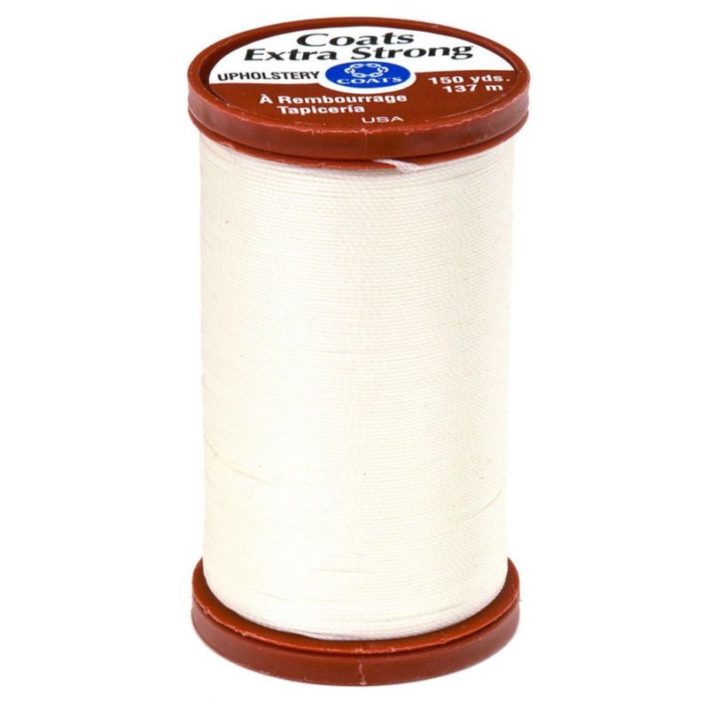 Hilo de tapicería Coats & Clark 137 m Natural Crema/Blanco