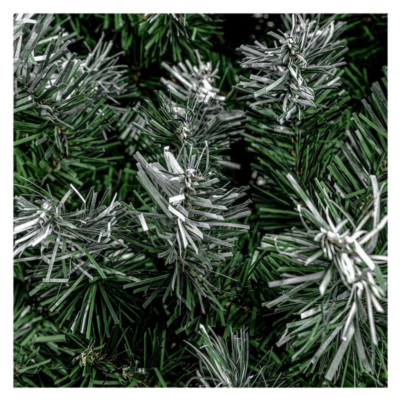 Arbol De Navidad Verde Semi Nevado 1.9 M Pino Navideño