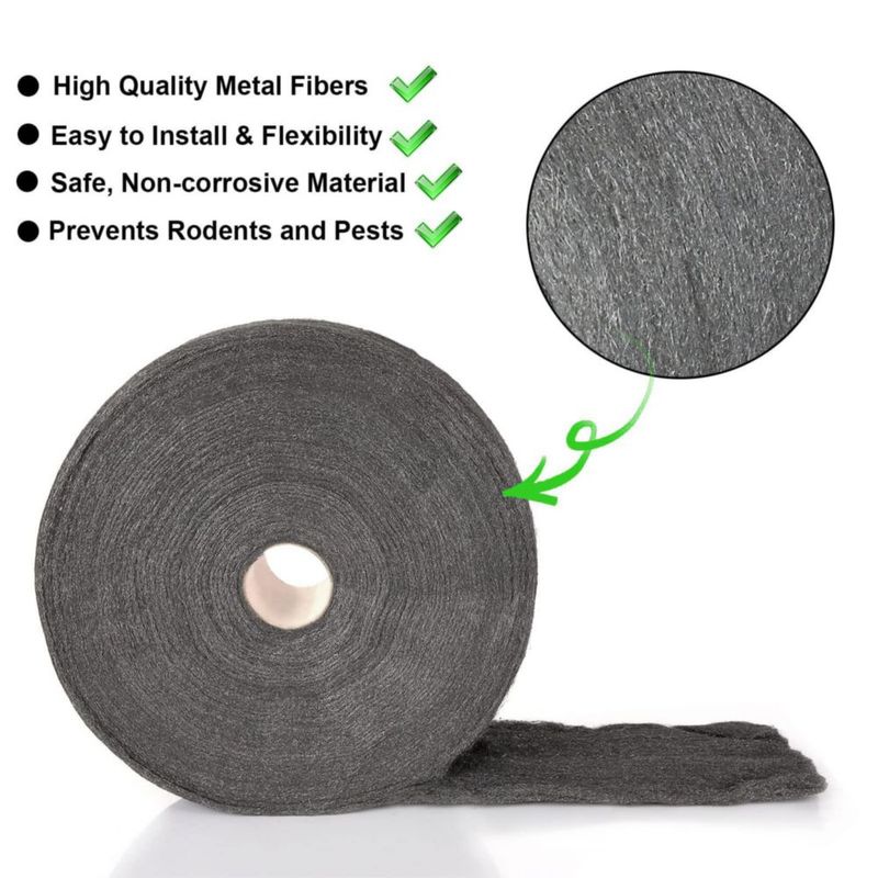 Lana de Acero DIRBUY 22 kg Grado 0000 – Rollo de 22 ft (≈7 m)