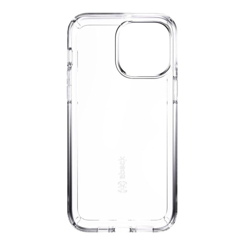 Funda Speck Slim Clear para iPhone 13 Pro Max – Transparente y compatible con carga inalámbrica