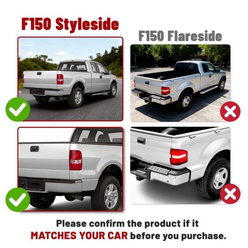 Luz Trasera HECASA para Ford F-150 Styleside (2004‑2008)
