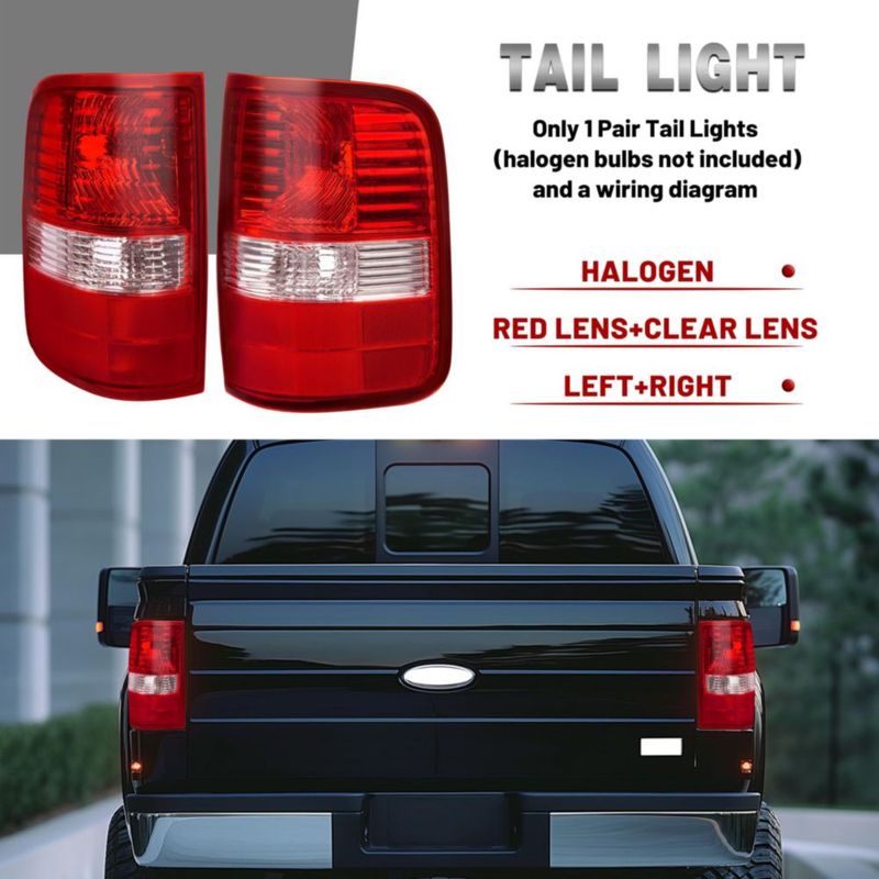 Luz Trasera HECASA para Ford F-150 Styleside (2004‑2008)