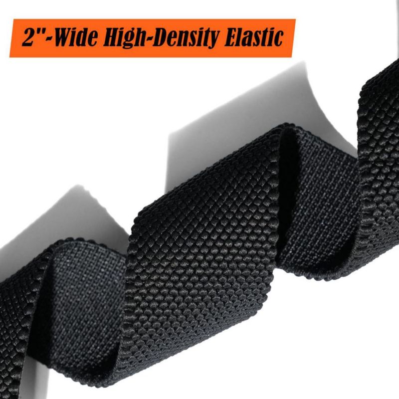 Tirantes de trabajo WELKINLAND HD elásticos - Negro