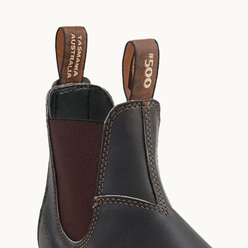 Bota Blundstone 500 Stout Brown 4.5 AU Cuero