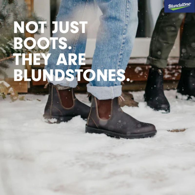 Bota Blundstone 500 Stout Brown 4.5 AU Cuero