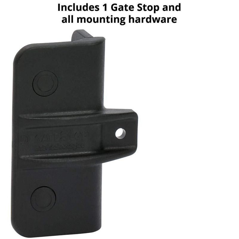 Tope de puerta D&D TECHNOLOGIES TCGS3S negro 94 mm