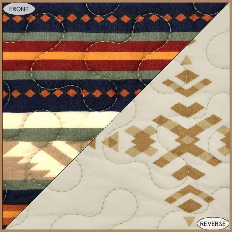 Juego de cama Paseo Road Queen estilo Azteca – 3 piezas