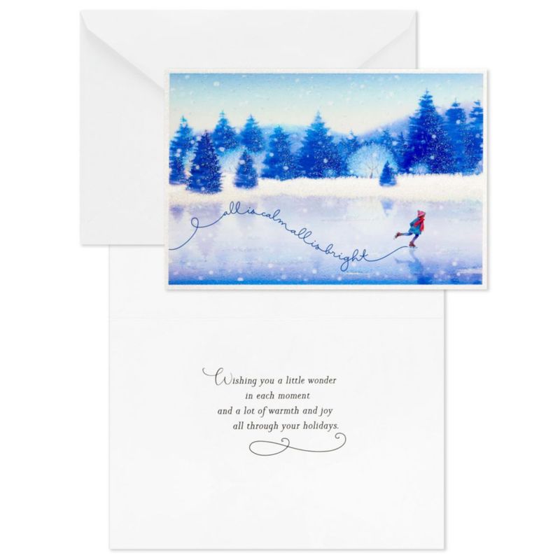 Tarjetas de felicitación Hallmark 40 unidades "All is Bright"