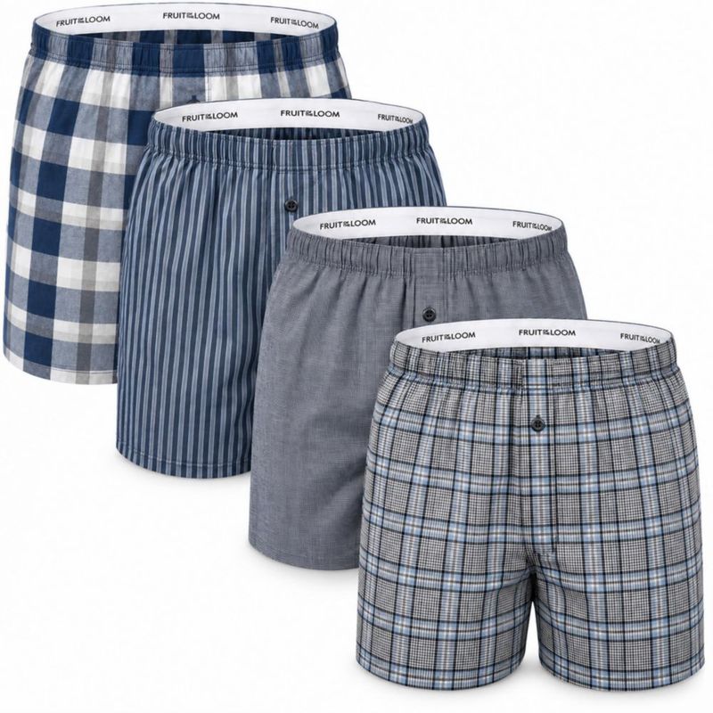 Boxer Fruit of the Loom 4-pack Mediano