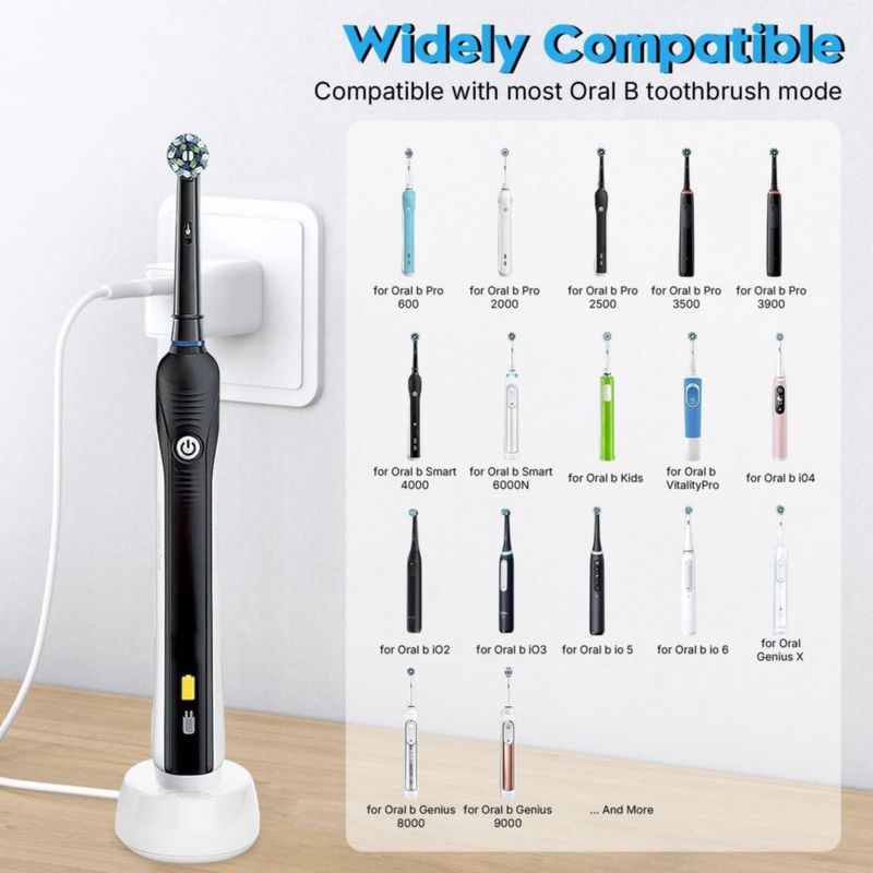Cargador USB-C Mdforme para cepillos eléctricos Oral‑B iO Serie iO2‑iO6