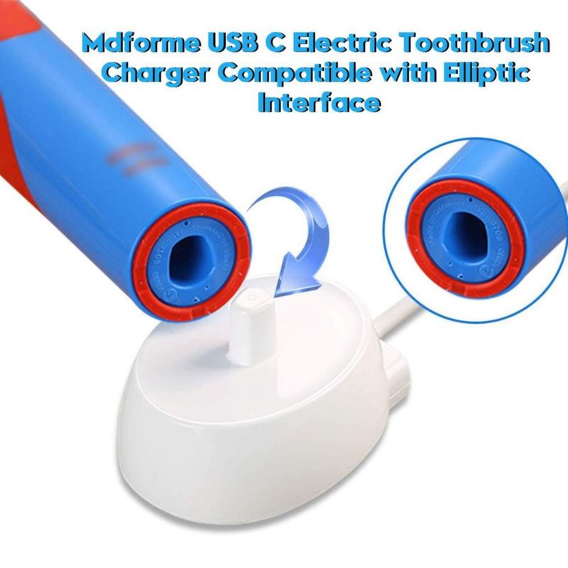 Cargador USB-C Mdforme para cepillos eléctricos Oral‑B iO Serie iO2‑iO6