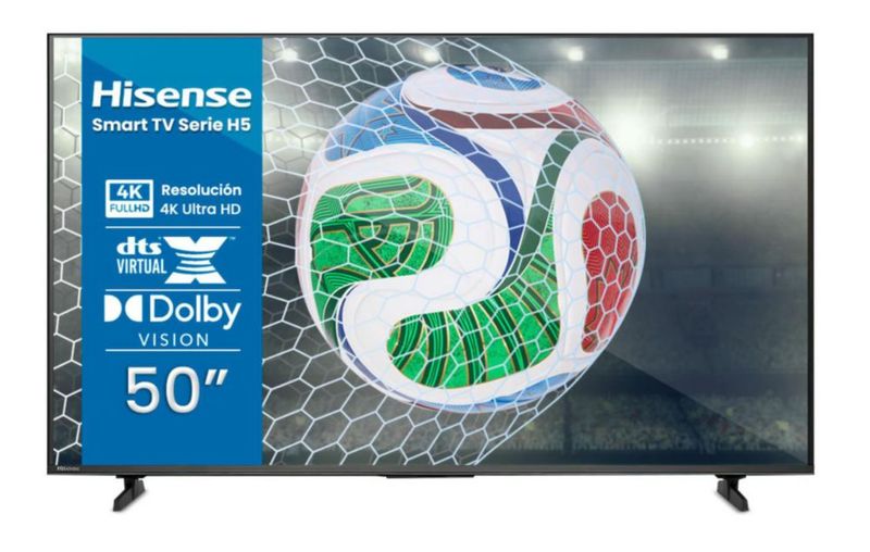Pantalla Hisense 50 Pulgadas H5 4k Uhd Hdr Google Smart Tv