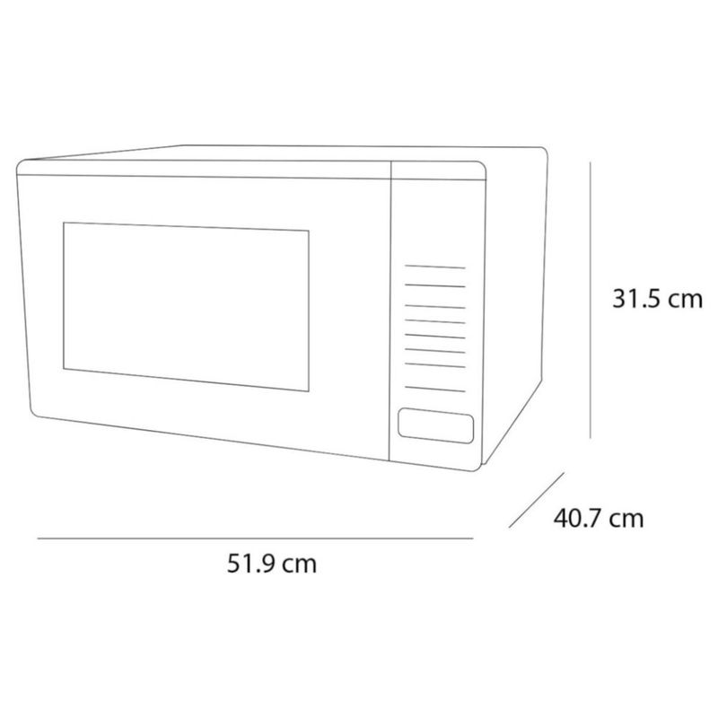 COMBO Microondas Panasonic NN-SB636BRUH de 36 Litros (1.3ft³ / 1100W) Color Negro + Guante de Cocina.