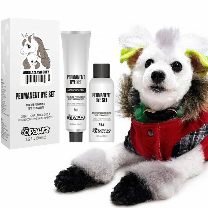 Tinte OPAWZ Angela's Gris Ceniza seguro para mascotas