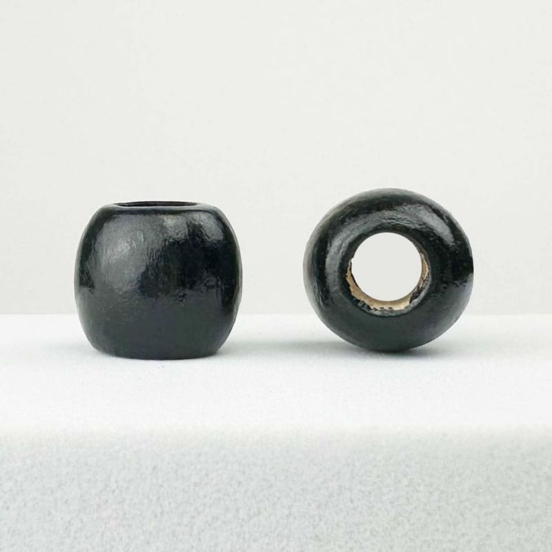 Cuentas de madera Craft Making Shop 12 mm multicolores – paquete de 500