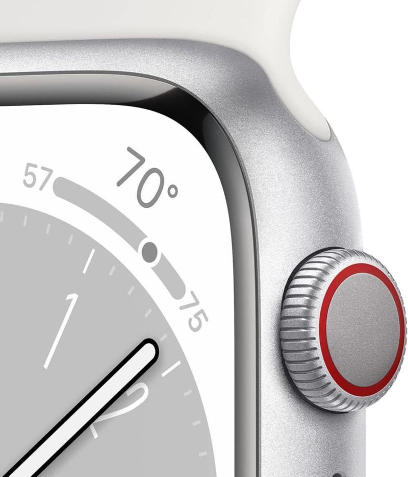 Apple Watch Series 8 41 mm Acero inoxidable plateado GPS
