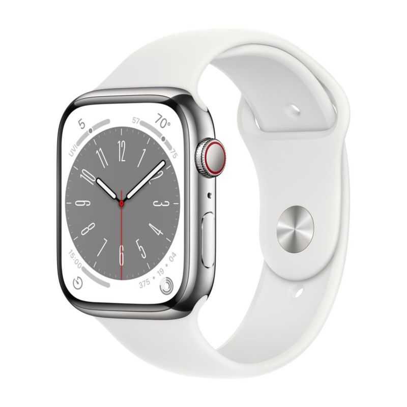 Apple Watch Series 8 41 mm Acero inoxidable plateado GPS
