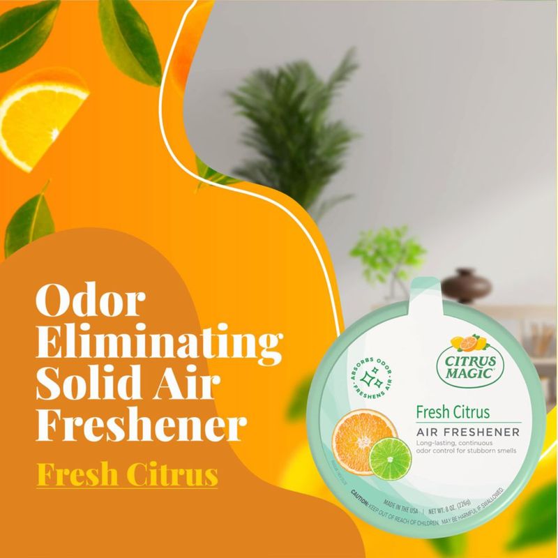 Ambientador sólido Citrus Magic 226 g Cítrico Fresco - Pack de 2