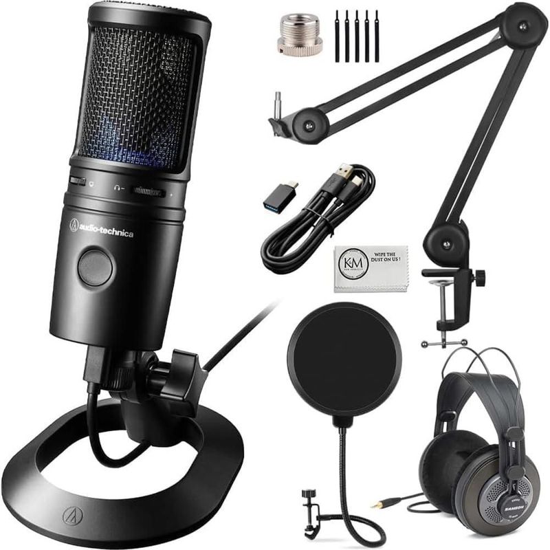 Micrófono Audio-Technica AT2020USB-X (paquete USB)