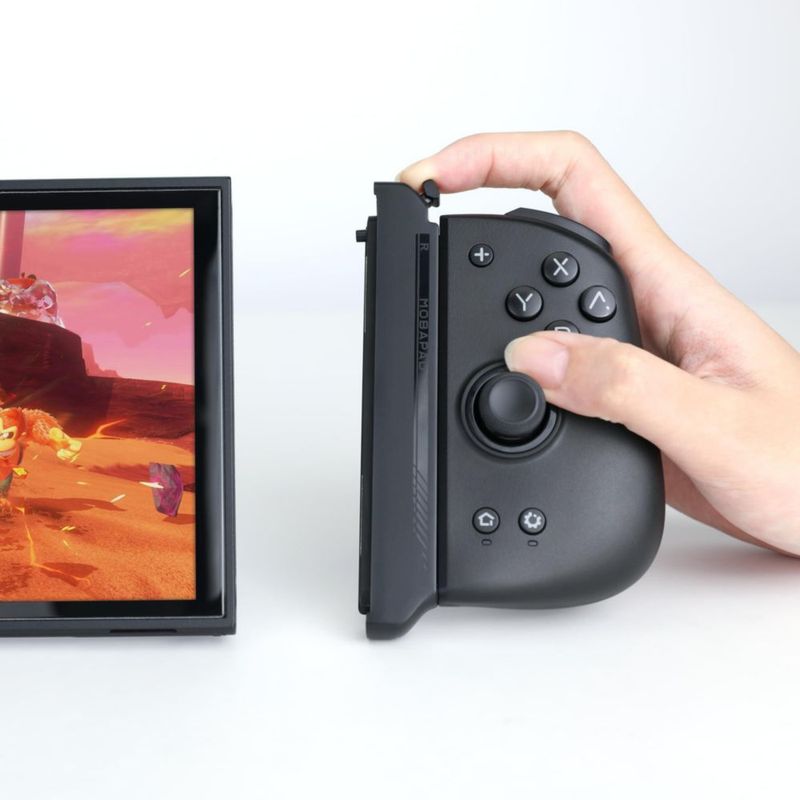 Mango Joy‑Con MOBAPAD C70 Pro para Switch 2 con carga mientras juegas