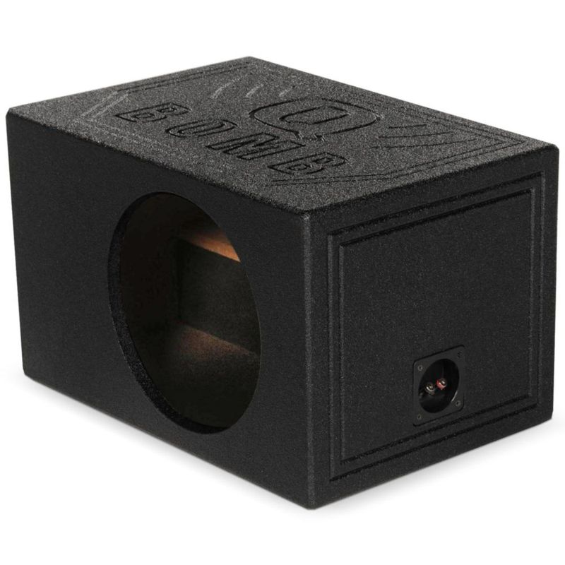 Caja de Subwoofer Q Power QBOMB8VL 8" Ventilada MDF 28 L