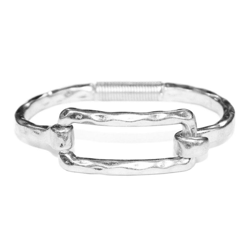 Pulsera POMINA 20 cm con gancho de tensión de resorte dorado