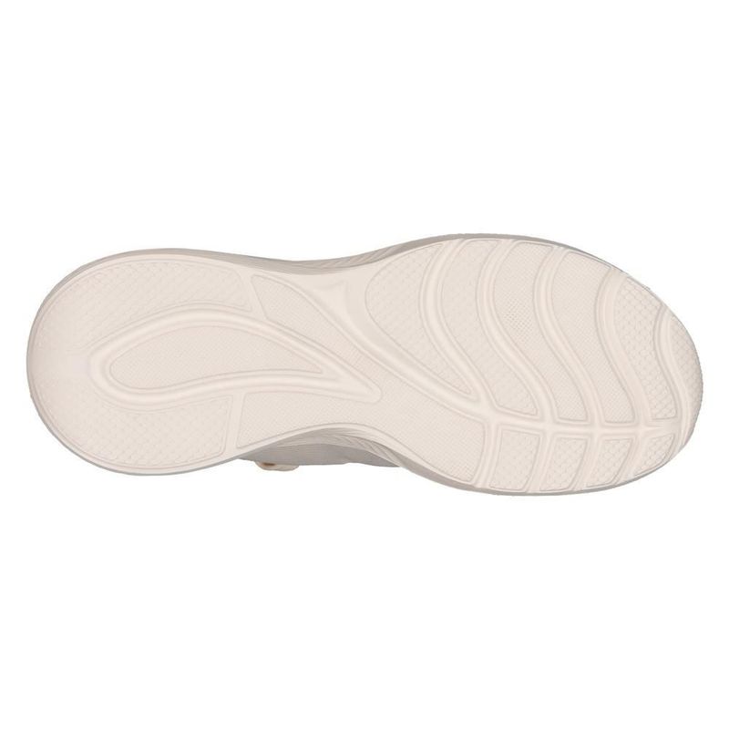 Tenis skechers bobs sport beige rosa para mujer 21017mxntpk