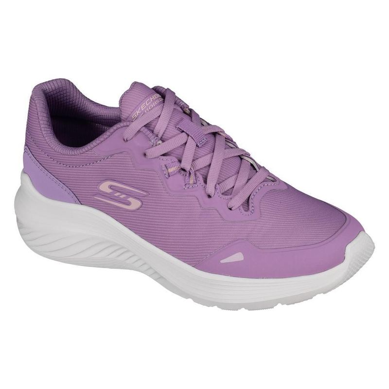 Tenis skechers bobs sport lila para mujer 21017mxlil