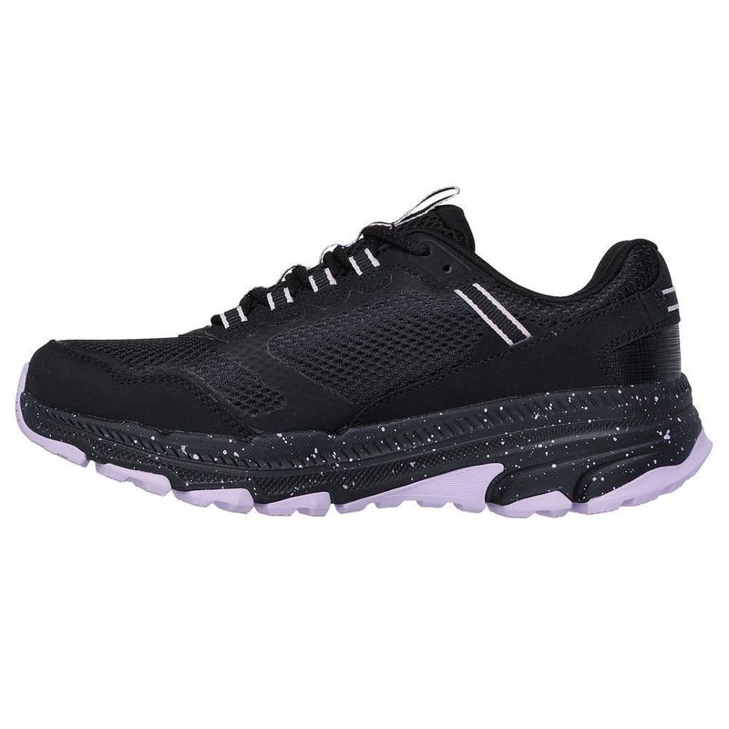 Tenis skechers womens go negro lavanda para mujer 129525xbklv