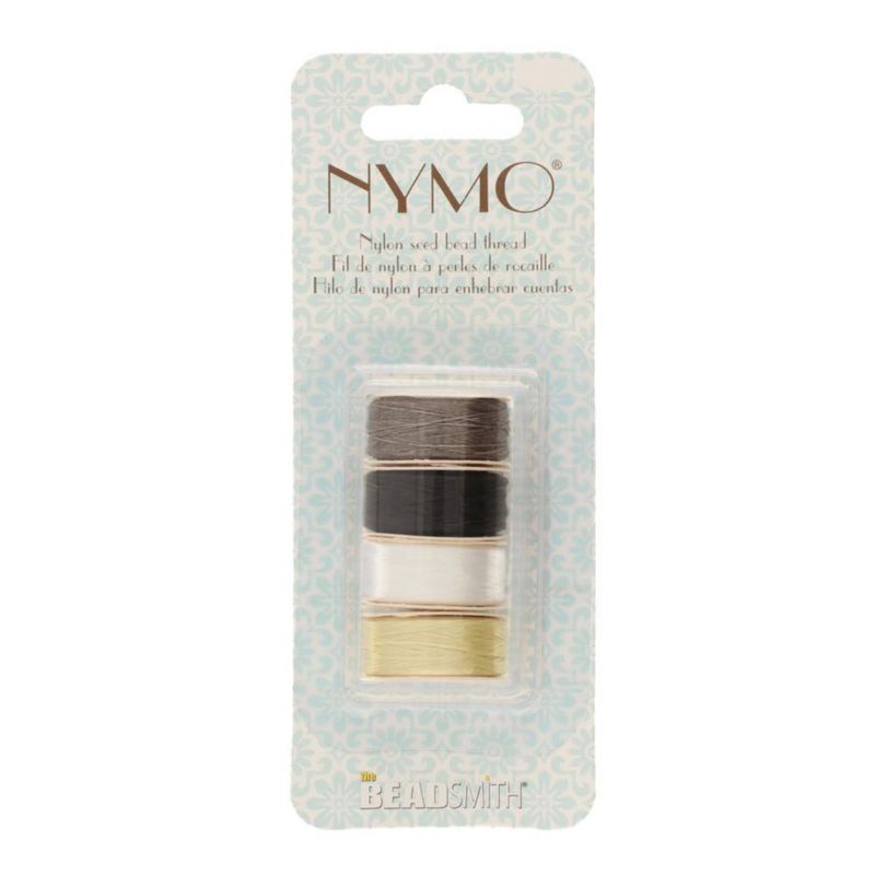 Hilo Nymo de Nylon 66 m Tamaño B – Surtido (The Beadsmith)